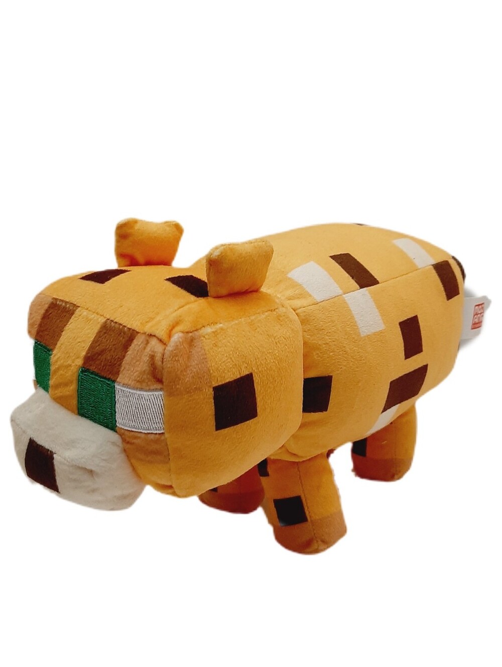 🍒 Official MINECRAFT Ocelot Plush 13" Pixelated Yellow Cat Stuffed Kids Toy